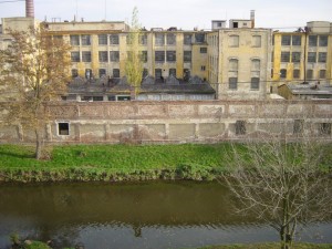 Pohled na řeku Svitavu